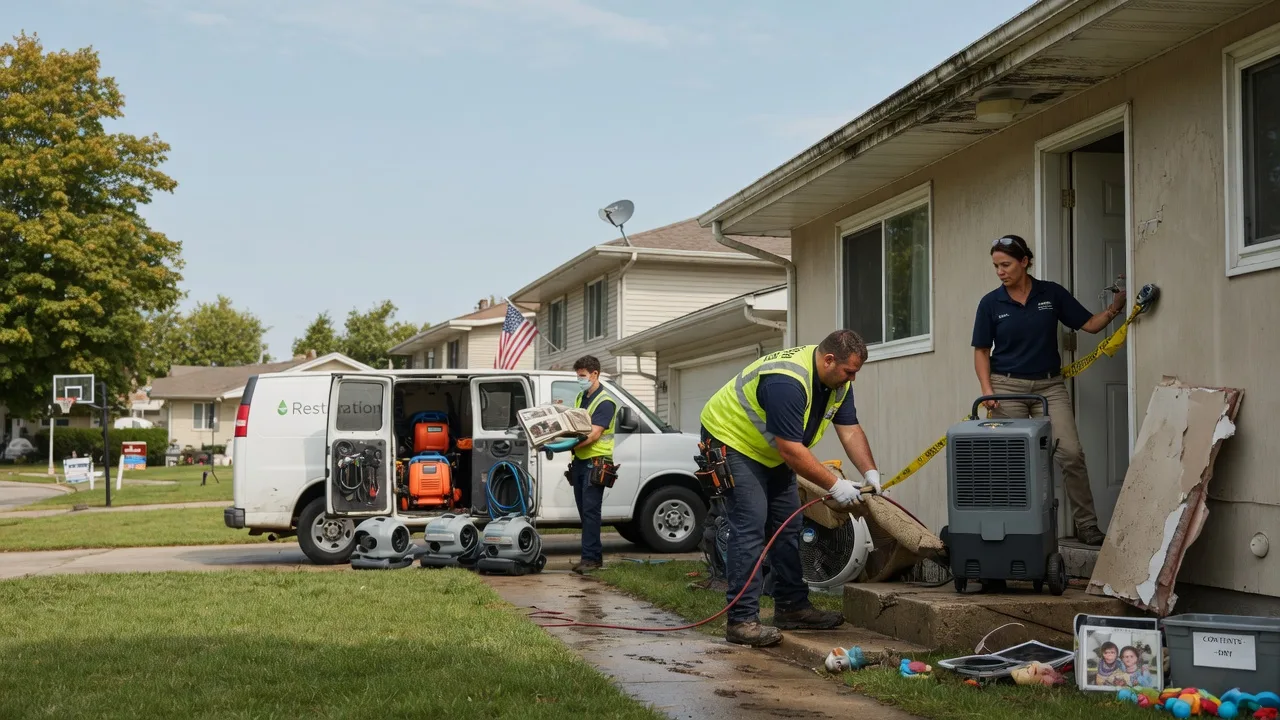Water Damage Restoration in Jamestown, TN near me